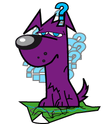 K9 Dog sitting on a map looking for directions